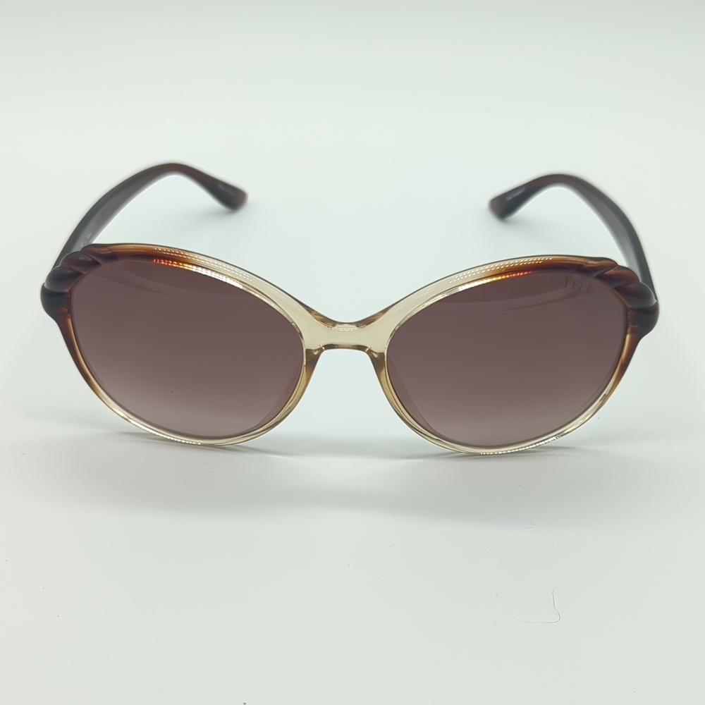 Chic Brown and Gold Sunglasses